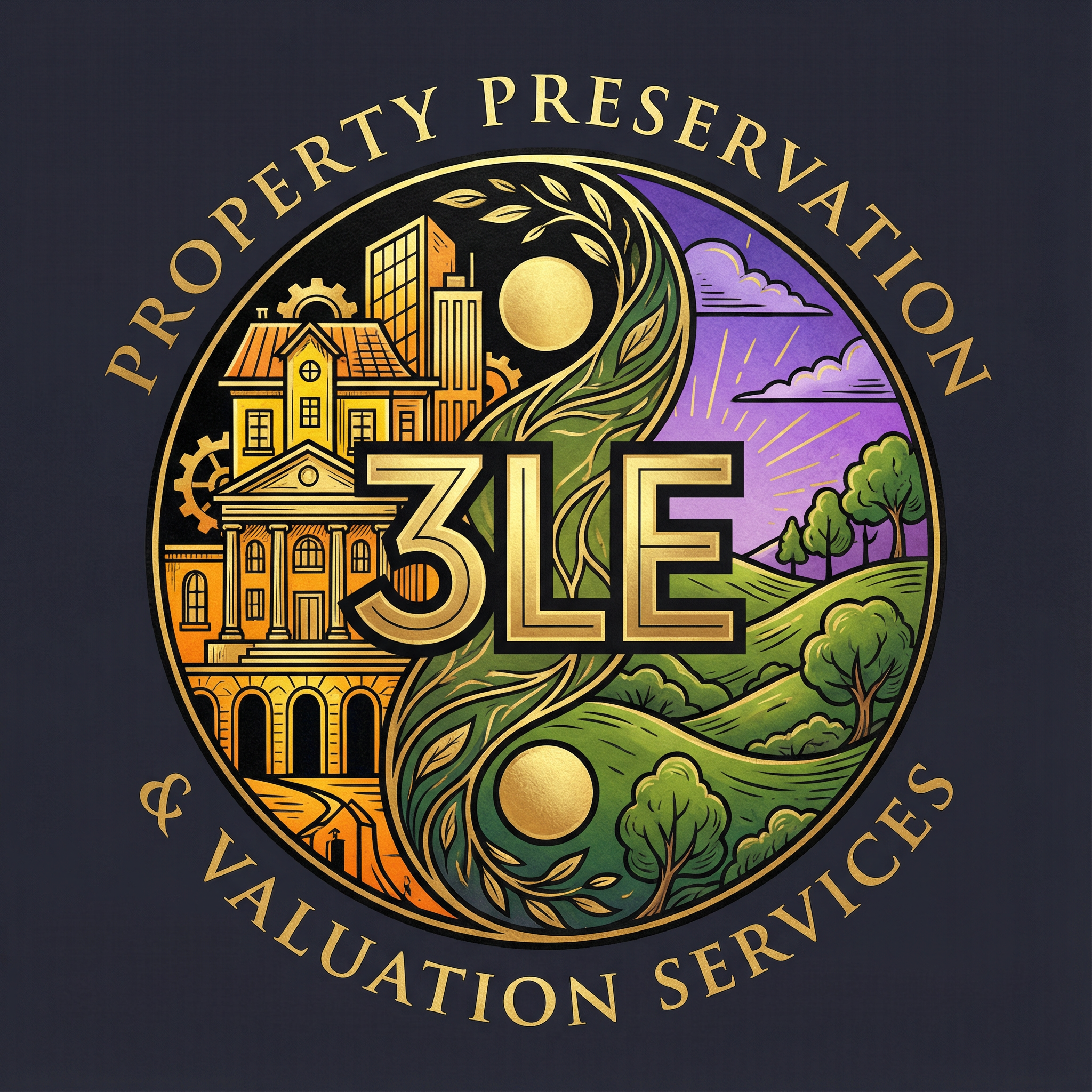3LE Property Preservation & Valuation Services Logo