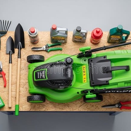 Workshop equipment ready for repair jobs